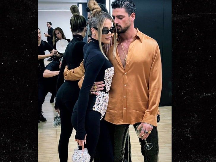 Michele Morrone With Khloé Kardashian