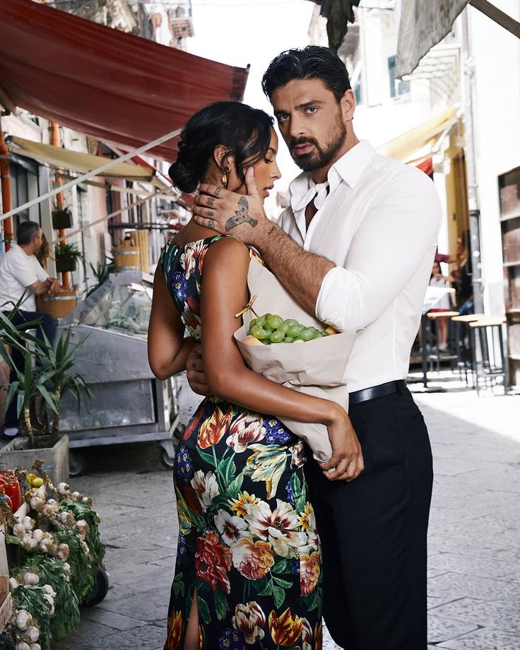 Michele Morrone With Maya Jama