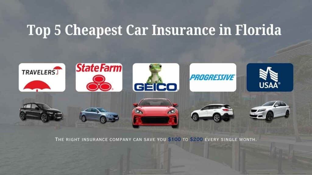Top 5 Cheapest Car Insurance in Florida
