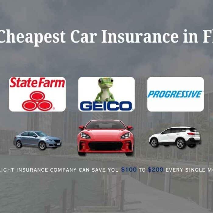 Top 5 Cheapest Car Insurance in Florida